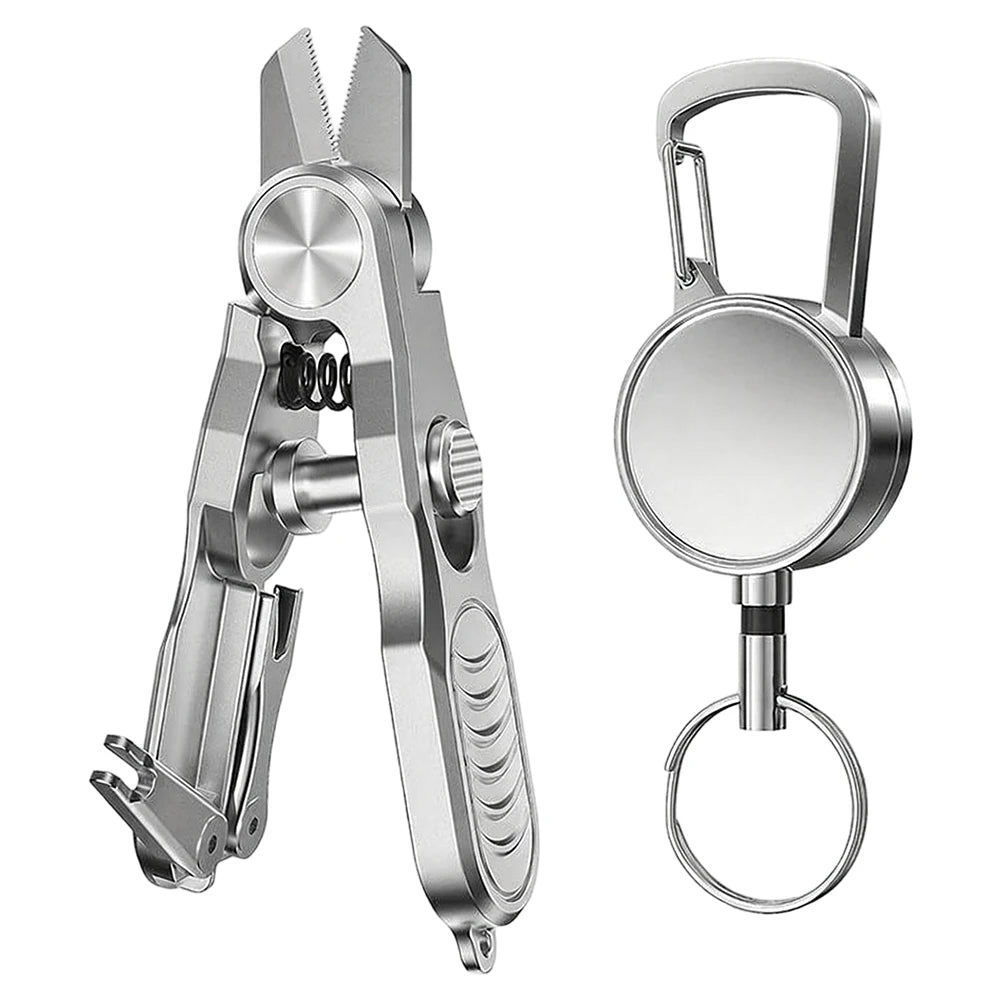 Fishing Line Scissors & Knot Tying Tool | Stainless Steel Fishing Scissors Tool Nixie Scissors and hook