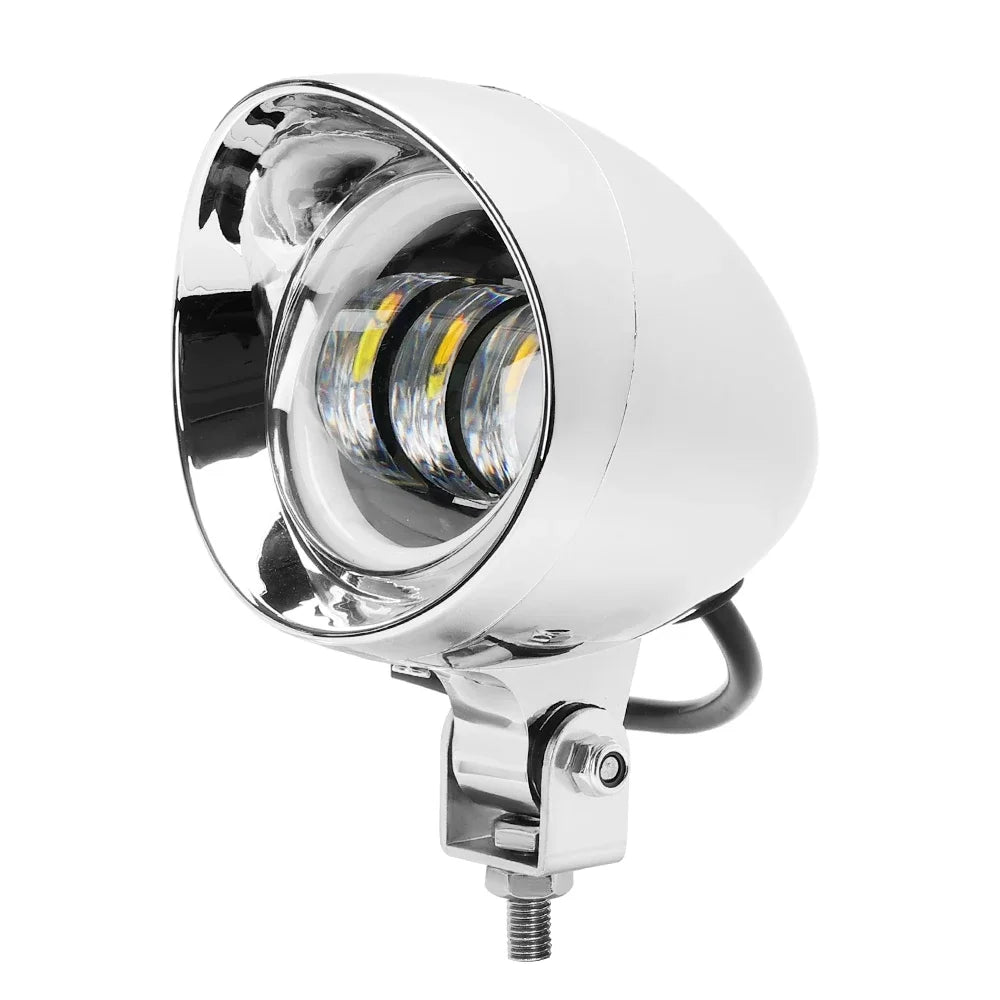 Universal Motorcycle LED Fog Light 25W Spot Lamp | KEMITOUR Motorcycle Fog Light Nixie