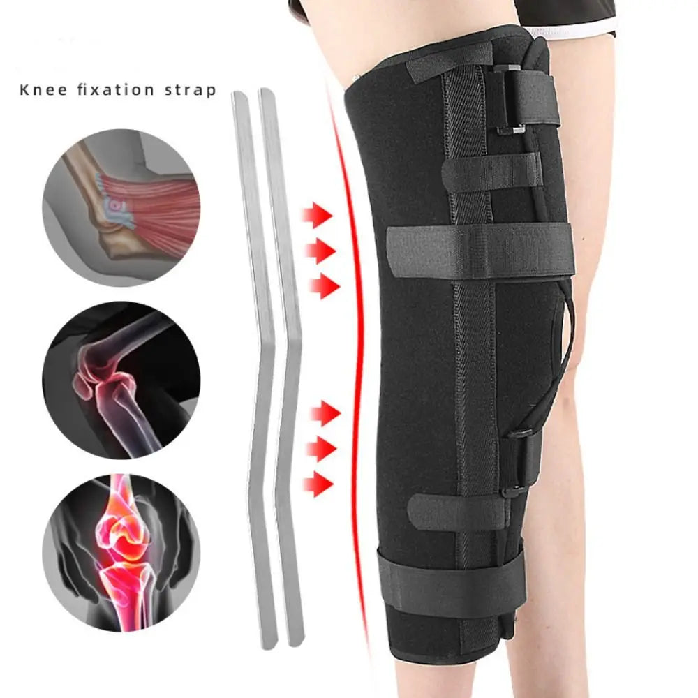Breathable Knee Immobilizer Brace – Soft Joint Support Youth Knee Immobilizer Brace Nixie