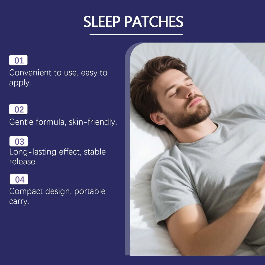 Sleep Patches – Skin-Friendly Overnight Rest & Relaxation Stickers Sleep Wellness Patch Nixie