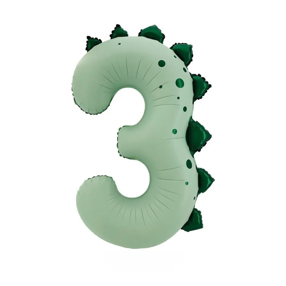 Matte Finish Number Foil Balloons – Birthday Party Decor