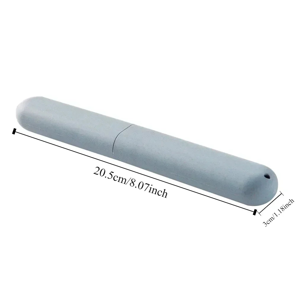 Portable Toothbrush Holder Case – Dustproof Travel Cover