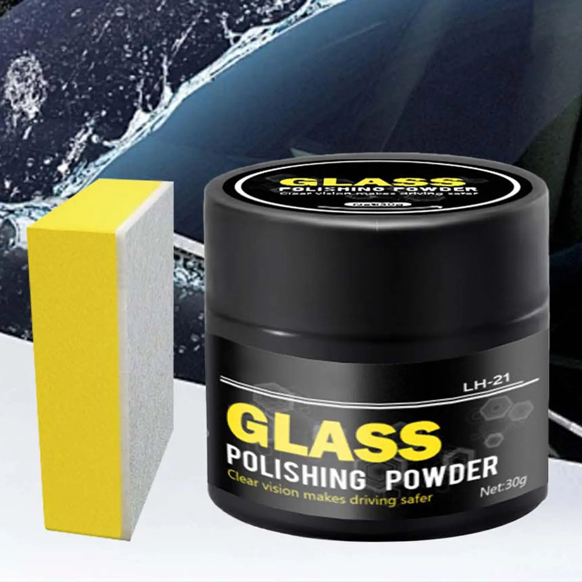 Cerium Oxide Glass Polishing Powder – Windshield Oil Film Remover Glass Polishing Powder Nixie