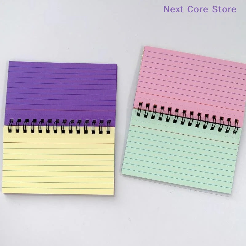 50-Sheet Colorful Tearable Mini Spiral Notebook – Memo Pad Mini Spiral Notebook Nixie