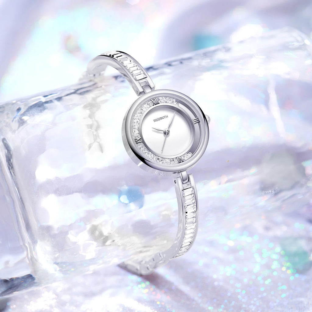 REBIRTH Quartz Watch – Elegant Stainless Steel, Water Resistant Quartz Watch Nixie