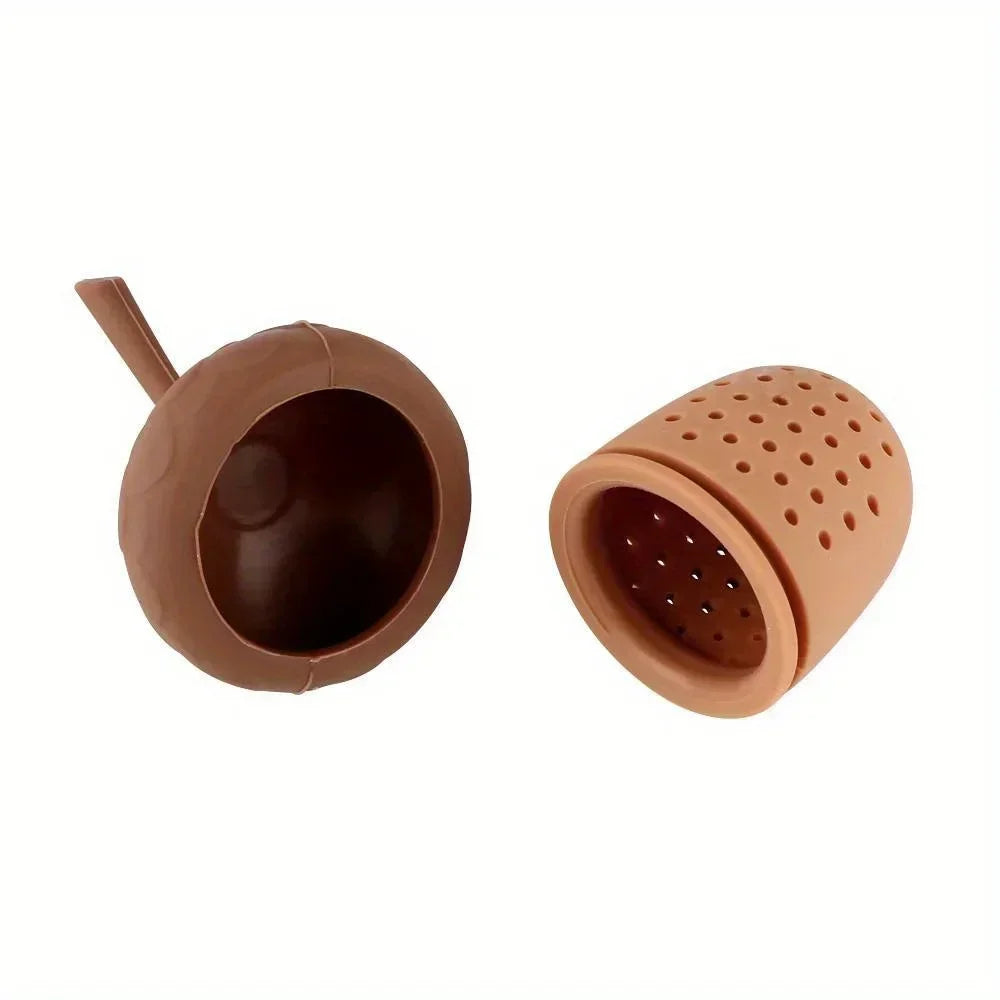 Acorn Silicone Tea Infuser – Loose Leaf Tea Strainer Silicone Tea Infuser Nixie
