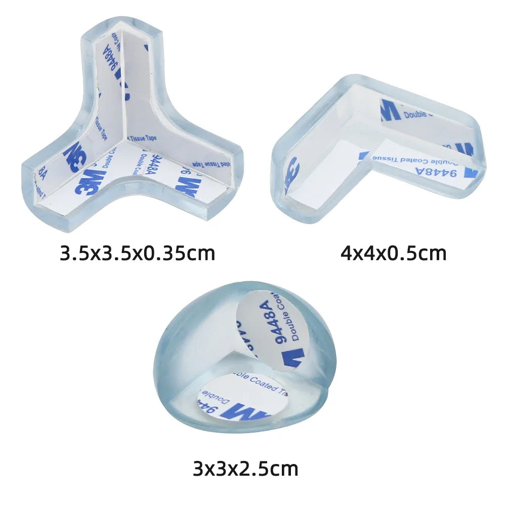 Baby Corner Guards – Clear PVC Table Edge & Corner Protectors Baby Corner Guards Nixie