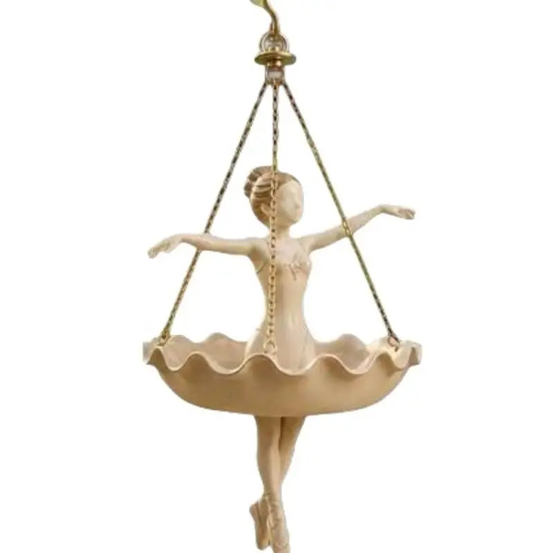 Ballet Dancer Resin Hanging Planter | UV Resistant Wall Flower Pot Hanging Planter Nixie