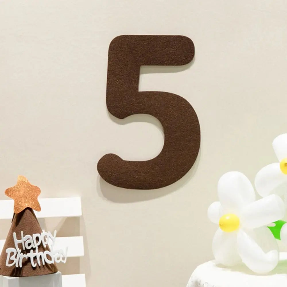 Happy Birthday Felt Banner Garland Party Decoration Bunting