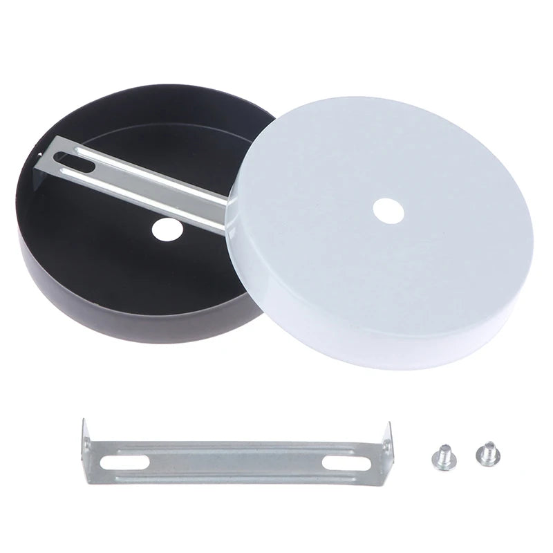 10cm Metal Ceiling Lamp Plate DIY Retro Pendant Light Base Ceiling Lamp Plate Nixie