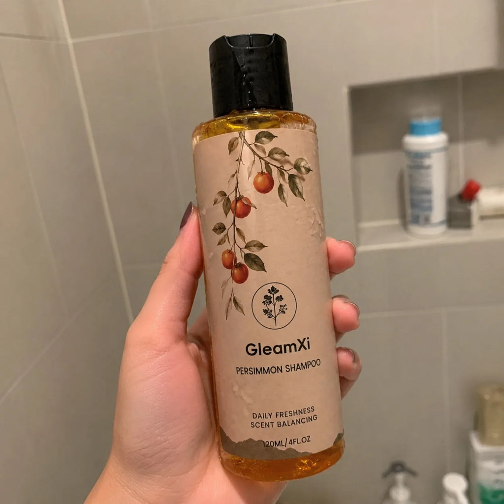 Persimmon Shampoo – Gentle Daily Scalp & Hair Cleanser 120ml Daily Hair Shampoo Nixie