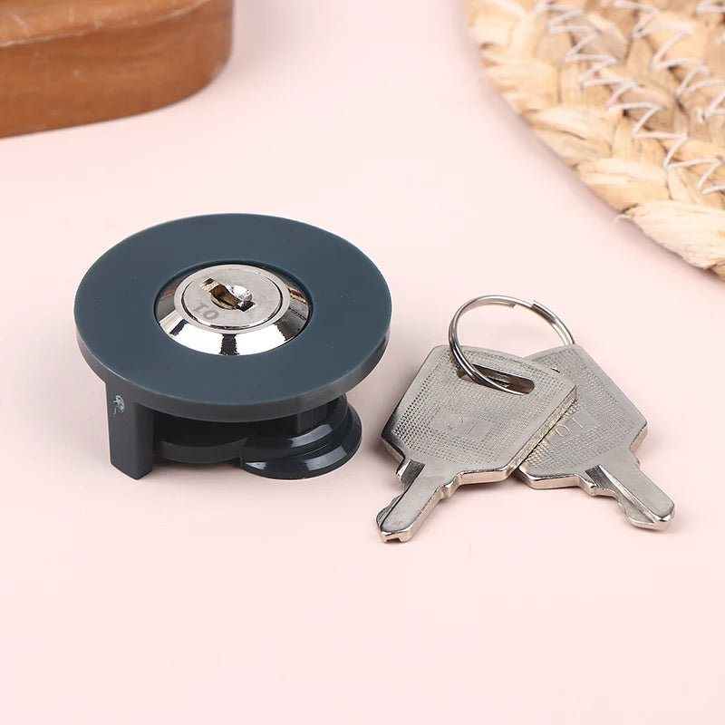 Child Safety Socket Lock with Key – Zinc-Alloy Outlet Lock Safety Socket Lock Nixie 1SET