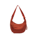 Nixie Crescent Crossbody Bag – Large Waterproof Nylon Hobo Bag Crossbody Shoulder Bag Nixie BB-015-Orange China Mainland