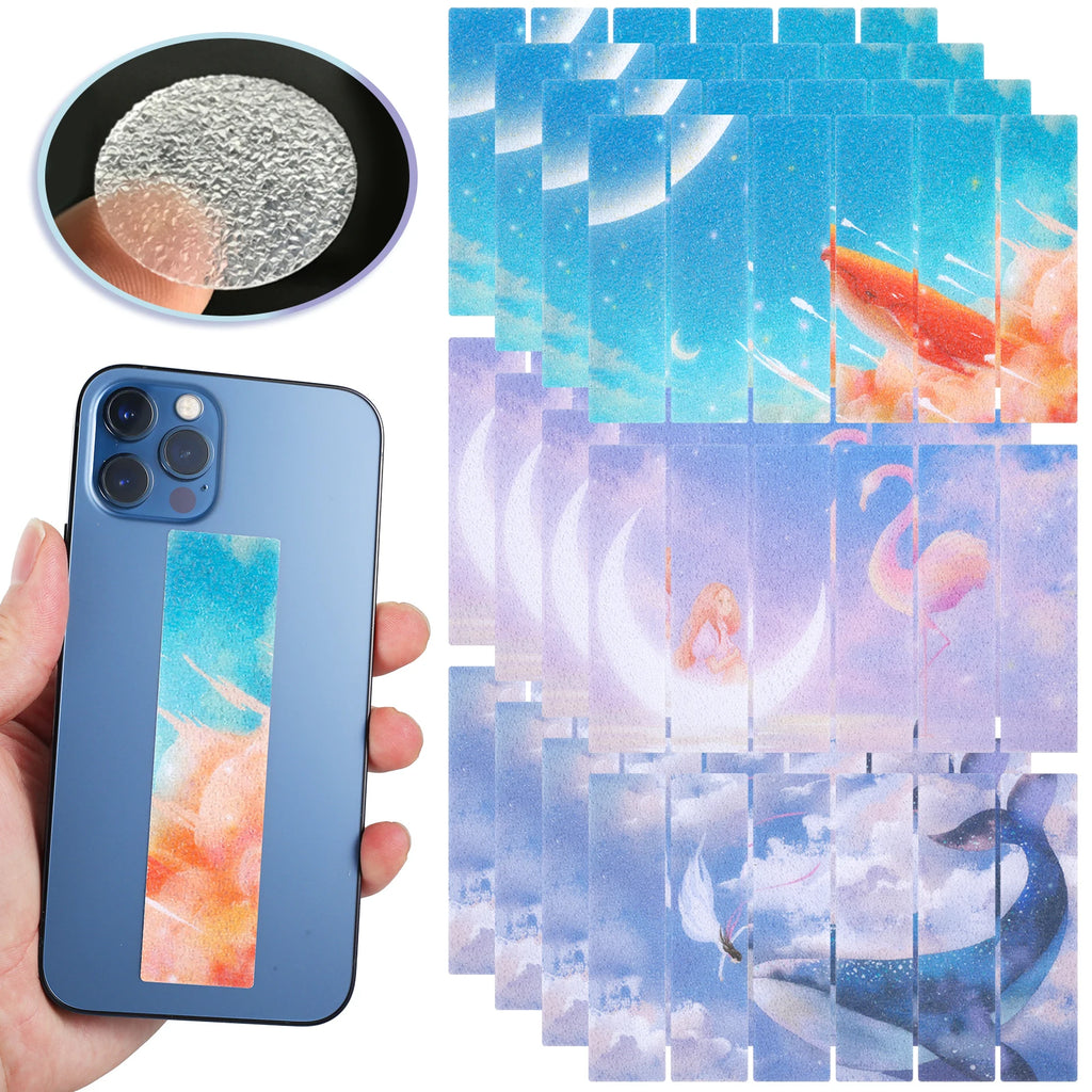 72Pcs Reusable Tactile Sensory Stickers – 3 Styles | Strong Adhesive Sensory Stickers Nixie