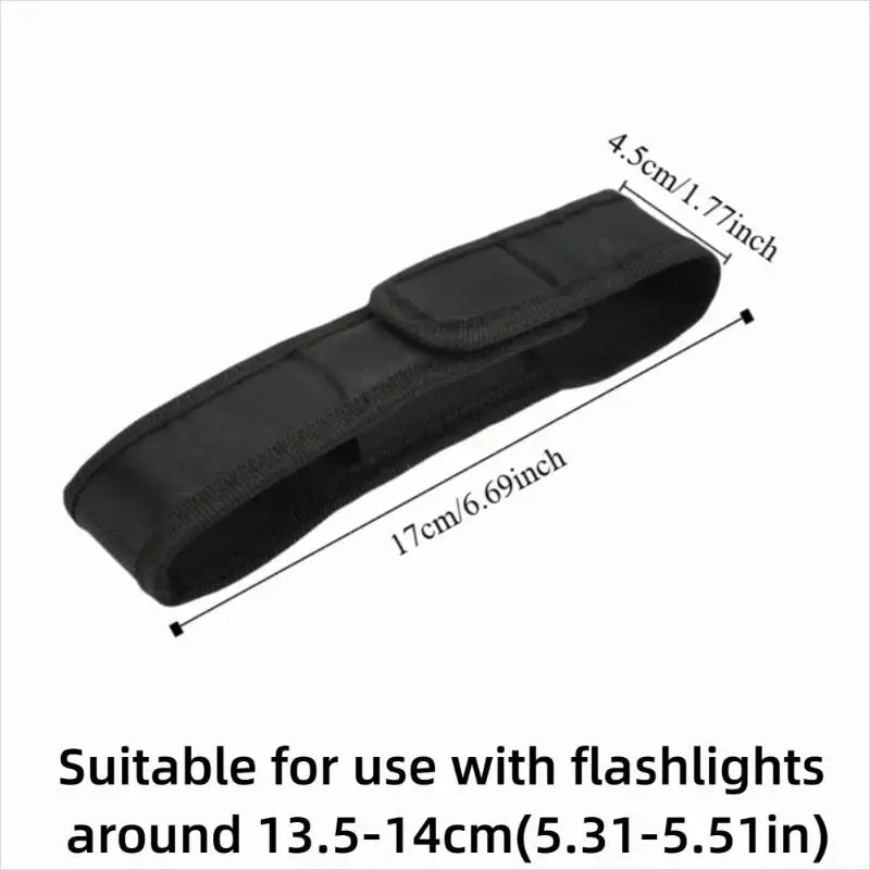 17cm Nylon Flashlight Case – Universal Oxford Cloth Pouch Flashlight Carry Case Nixie Default Title