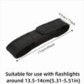 17cm Nylon Flashlight Case – Universal Oxford Cloth Pouch Flashlight Carry Case Nixie Default Title