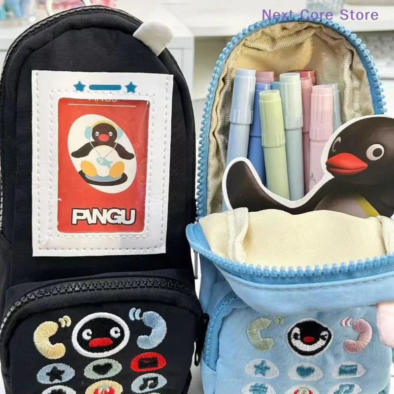 Kawaii Penguin Pencil Case Large Capacity Stationery Pouch Pencil Case Pouch Nixie