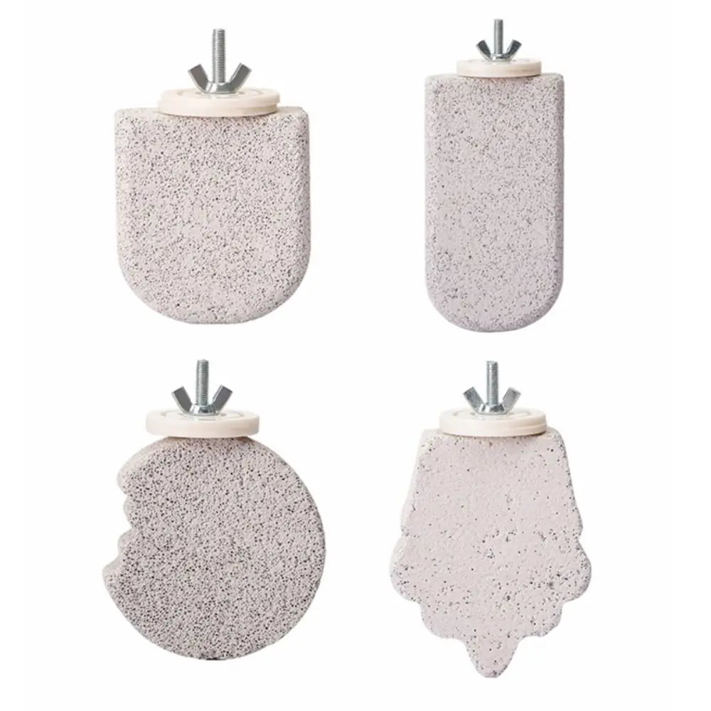 Pumice Parrot Stand Board – Claw & Beak Grinding Bird Perch Bird Perch Stand Nixie