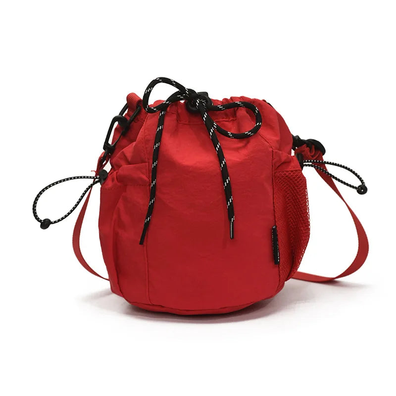 Lightweight Egg-Shaped Crossbody Bag for Women | Nixie Crossbody Shoulder Bag Nixie Red