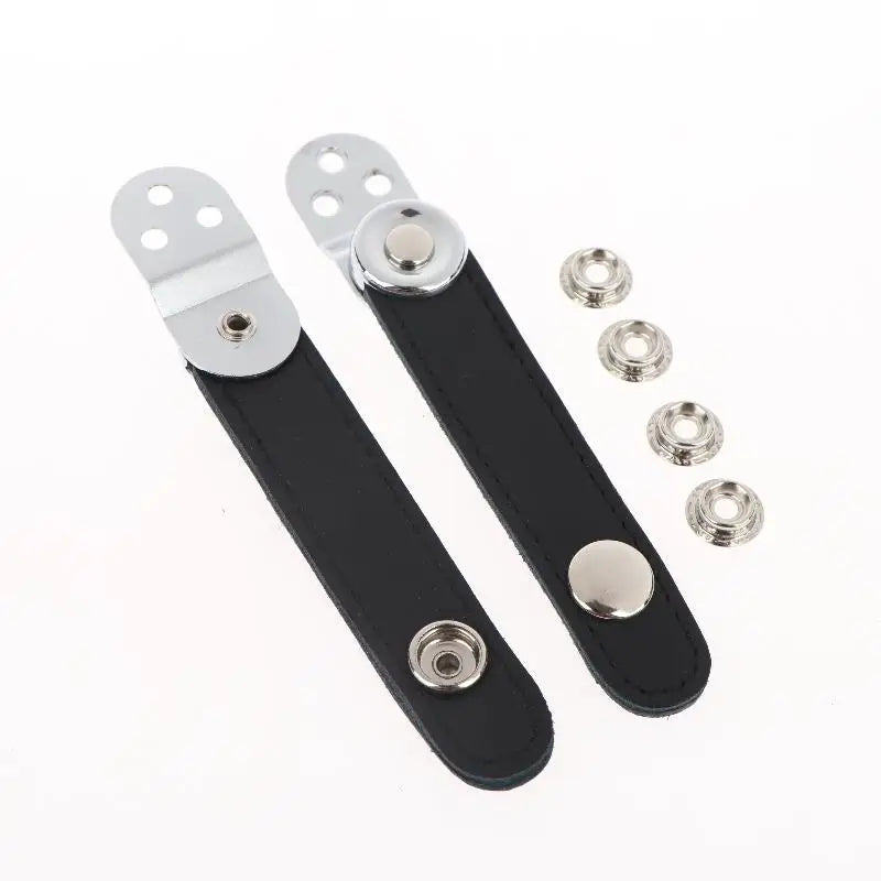 Accordion Bellows Strap Extension PU Leather & Metal Buckle Accordion Strap Accessory Nixie