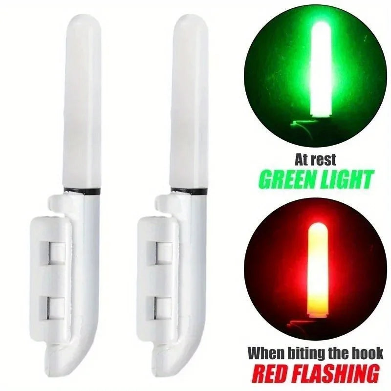 2PCS Electronic Luminous Fishing Float – Color-Changing Bite Alert Electronic Fishing Float Nixie