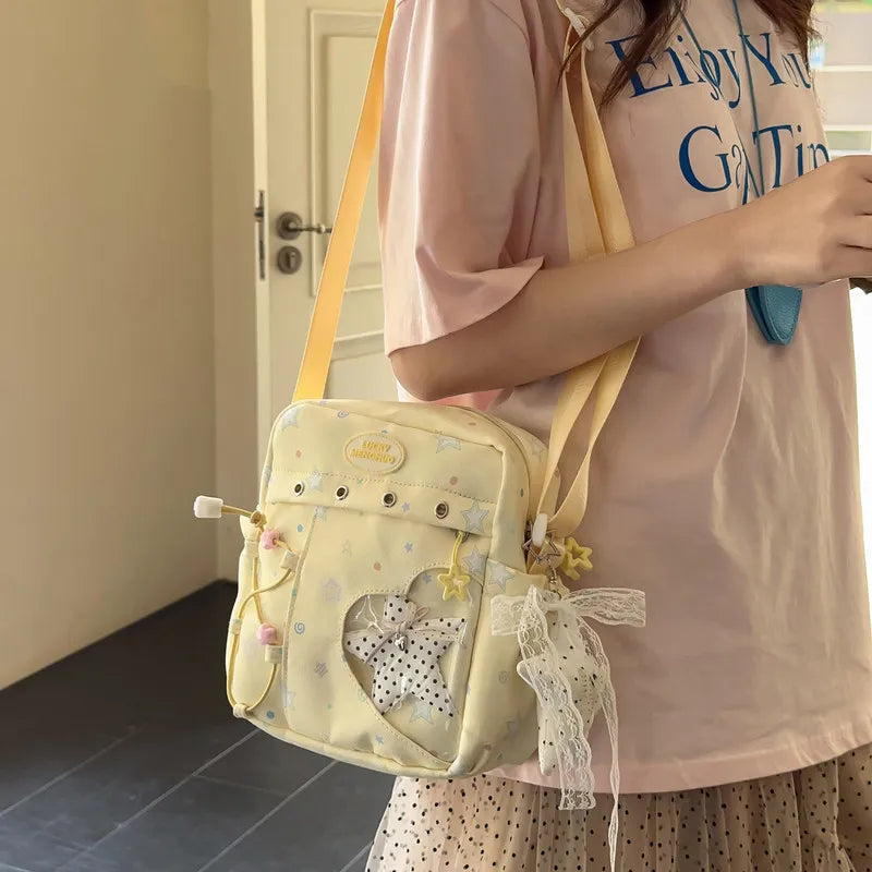 Japanese Transparent Ita-Bag Crossbody Star Phone Bag for Girls Crossbody Ita-Bag Nixie