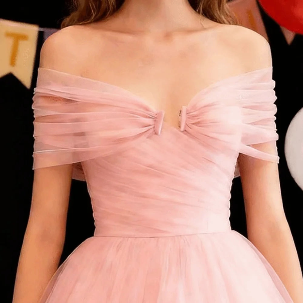 Off-Shoulder Sheer Chiffon Bridal Shawl – DIY Arm Straps Bridal Wrap Shawl Nixie Pink
