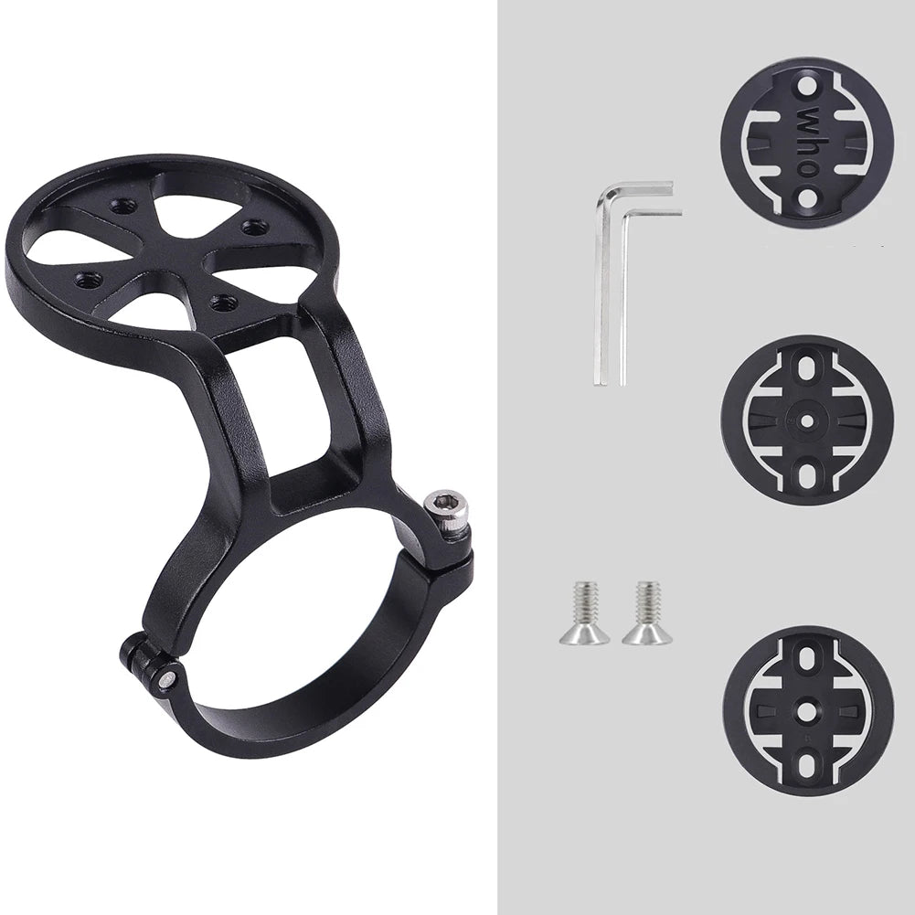 Aluminum Alloy Bike Computer Mount for Garmin, Bryton & More Bike Computer Mount Nixie
