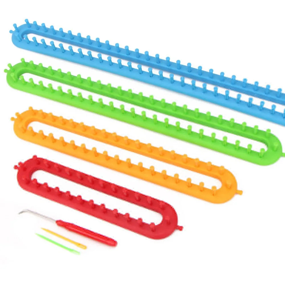 Rectangle Weaving Loom Kit 26–58cm | DIY Knitting Craft Tool