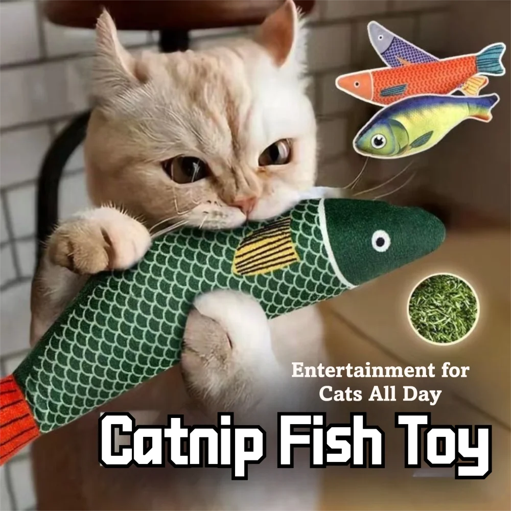 Interactive Crinkle Sound Cat Toy – Soft Chew & Bite Kitten Toy