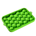 Silicone Grape Ball Mold – 25 Cavity Ice, Soap & Chocolate Mold Silicone Baking Mold Nixie Green