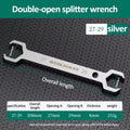 Double Ended Manifold Valve Wrench 27/29mm 28/30mm Steel Double-Ended Wrench Nixie 27-29