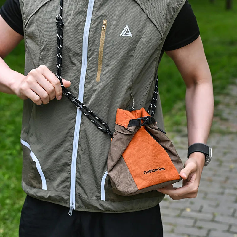 Color Block Crossbody Phone Bag – Unisex Outdoor Mini Bag Crossbody Phone Bag Nixie