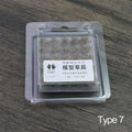 50PCS 5mm Miniature Grass Tufts – Model Railway Scenery & Diorama Miniature Scenery Tufts Nixie type 7
