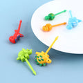 Kawaii Dinosaur Mini Food Picks for Bento Box & Party Mini Food Picks Nixie Multicolor