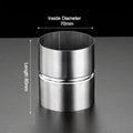 Stainless Steel Straight Pipe Joint Adapter 51mm–102mm