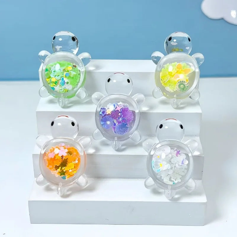 Mini Luminous Turtle Party Favors Glow Desk Toys 10-50pcs Party Favor Toys Nixie