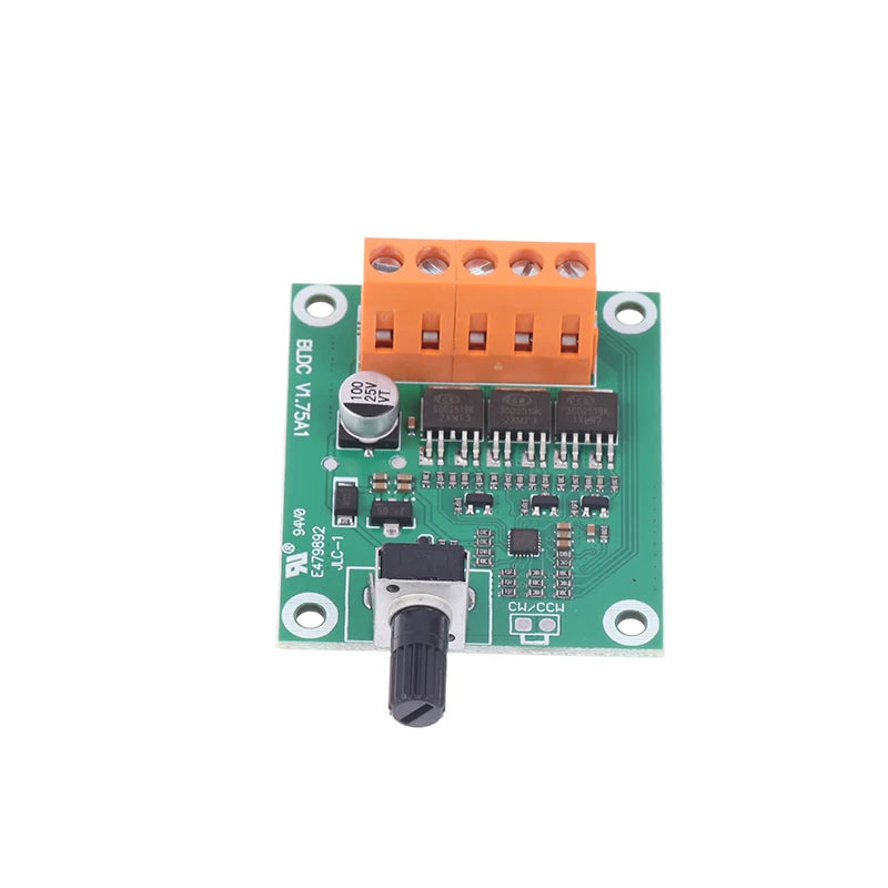 DC Brushless Motor Control Board 6V 12V 24V Fan Speed Governor Motor Control Board Nixie