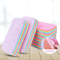 12-Layer PVA Rainbow Sponge Cloth – Super Absorbent Scrubber Kitchen Sponge Cloth Nixie Red