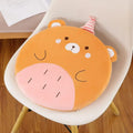 Round Memory Foam Seat Cushion – Velvet Animal Chair Pad Memory Foam Cushion Nixie A5