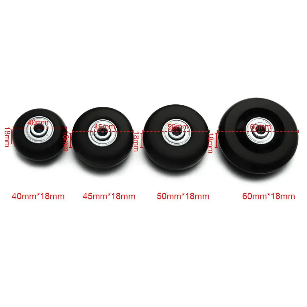 Luggage Replacement Wheels & Axles Repair Kit – Silent Casters Luggage Repair Kit Nixie