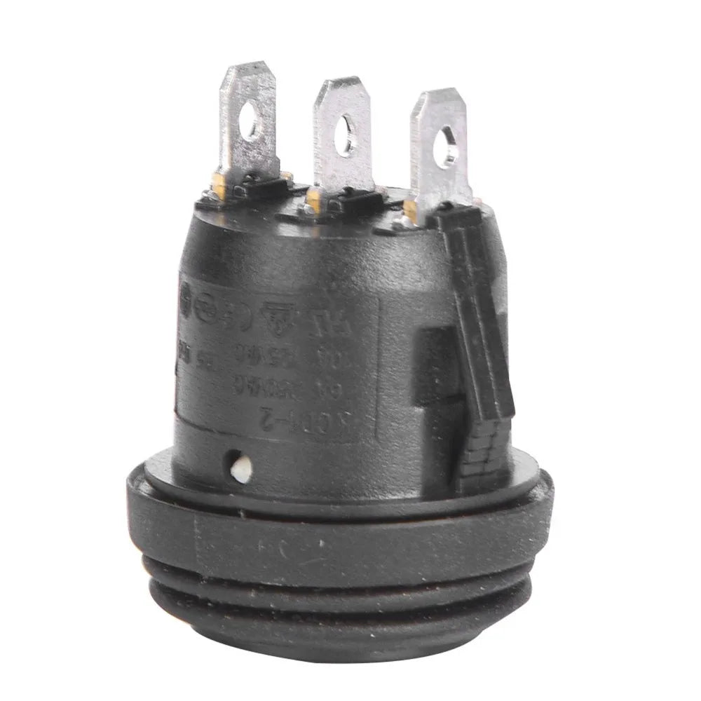 5PCS Black SPDT Rocker Switch 3-Position 10A 125V Waterproof Rocker Switch Nixie