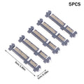5pcs 22PIN Male SATA Connector 7+15P Sinking Plate SSD Socket SATA Interface Connector Nixie A2
