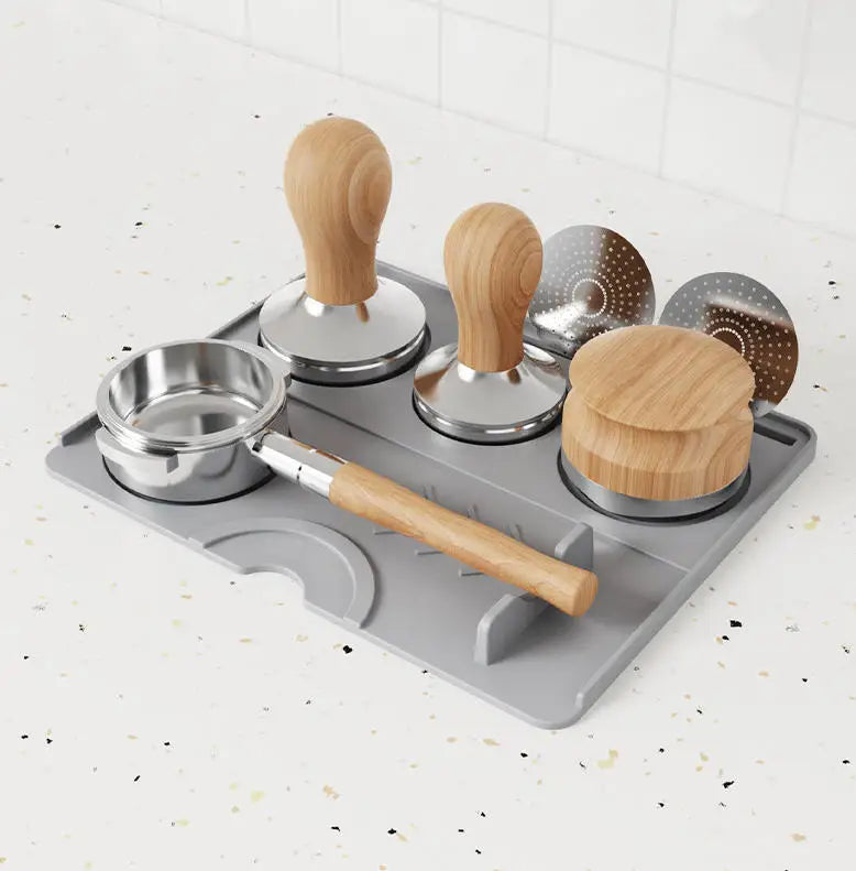 Espresso Tamping Mat – Non-Slip Food-Grade Silicone Pad Coffee Tamping Mat Nixie