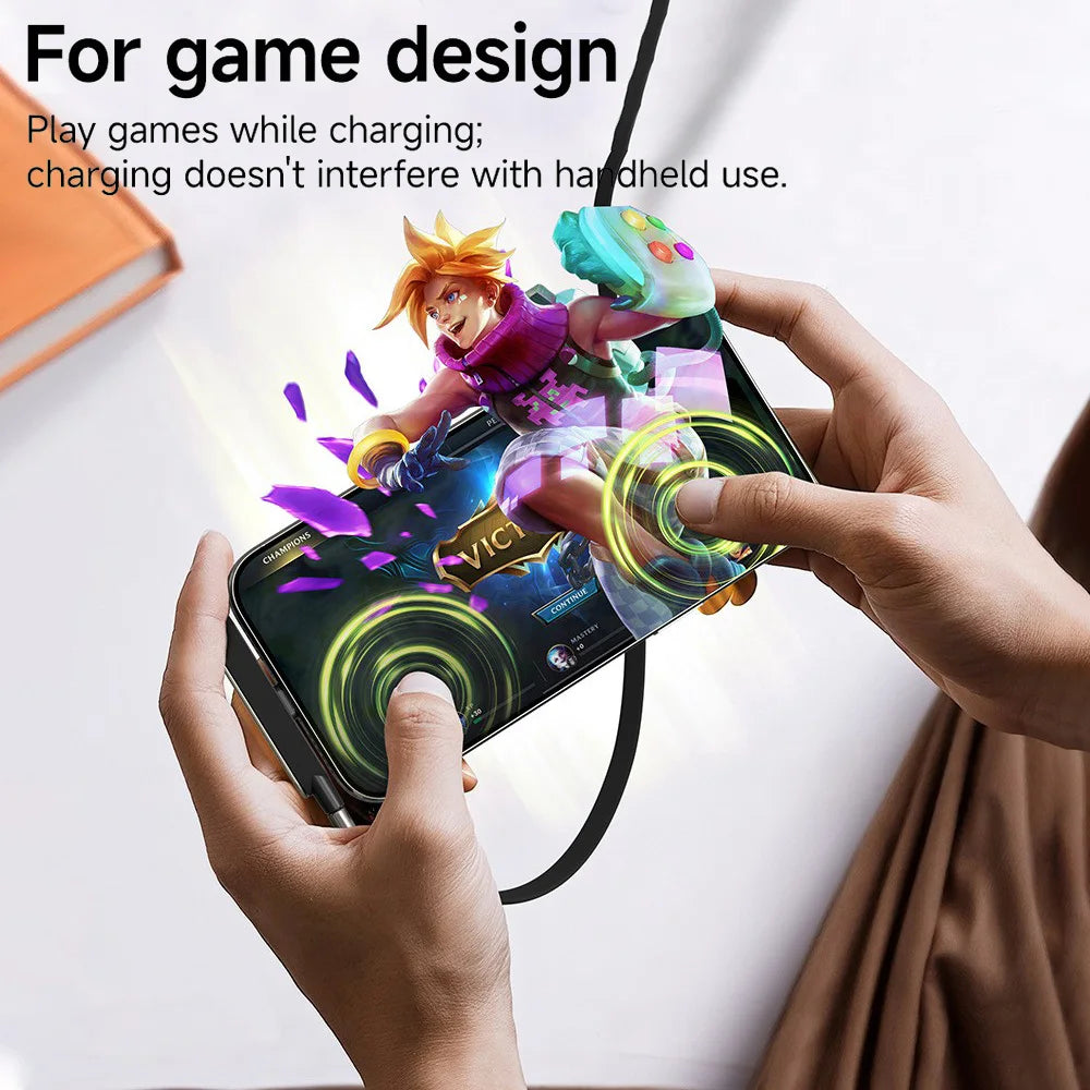 2-in-1 USB-C Cable & Phone Stand 240W Fast Charging | Nixie USB-C Charging Cable Nixie