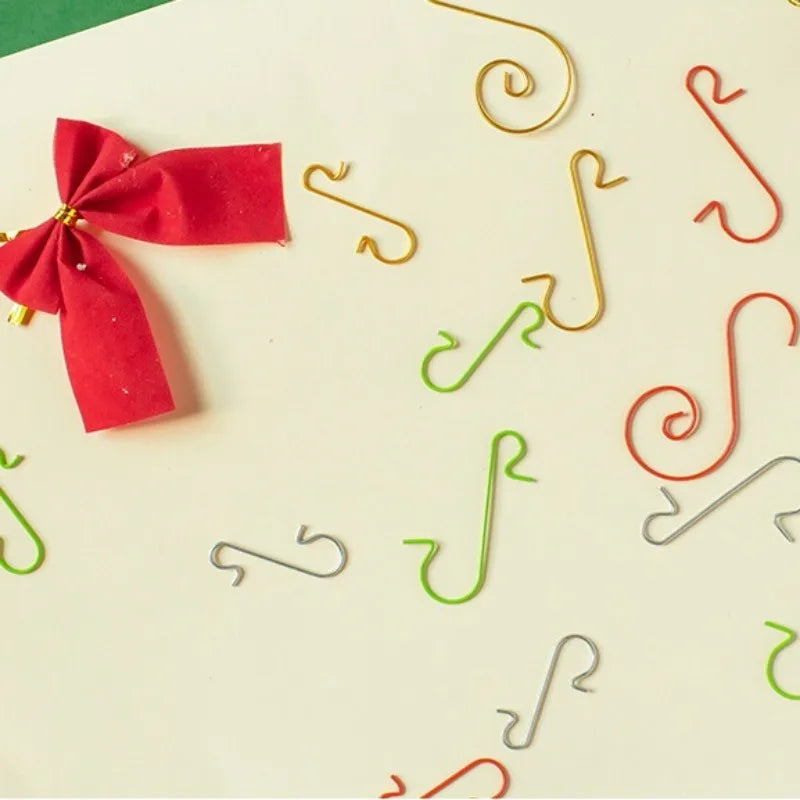 20Pcs Metal S Hooks Christmas Ornament Hangers | Xmas Tree