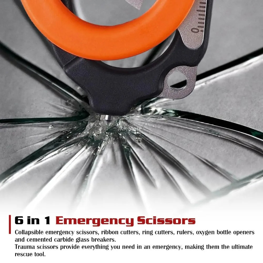 Nixie Emergency Rescue Shears – Strap Cutter & Glass Breaker Emergency Rescue Tool Nixie
