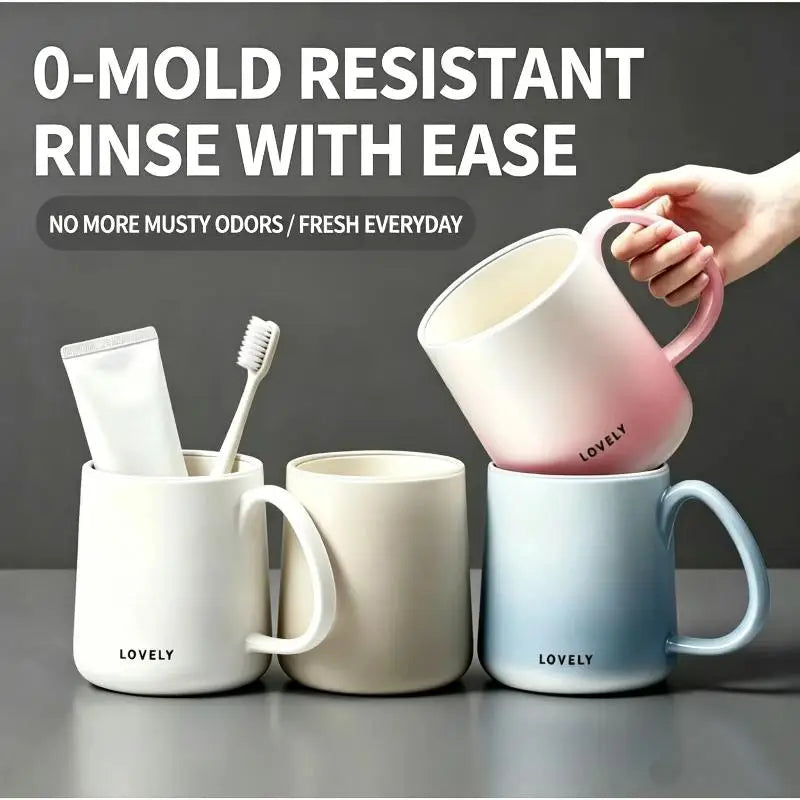 Mold-Proof BPA-Free Mouthwash Cup | Food Grade ABS Bathroom Bathroom Mouthwash Cup Nixie