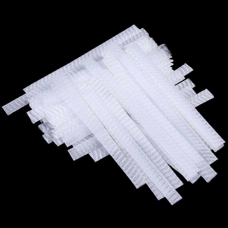 50Pcs Embroidery Thread Net & Makeup Brush Protector Covers