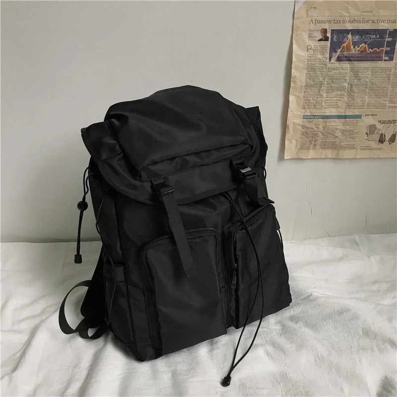 Harajuku Vintage Dark Style Unisex Travel Backpack 36–55L Fashion Backpack Nixie